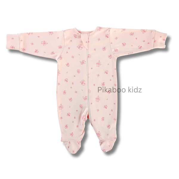 Full Footed Zipper Rompers 0-3M - 3 Combo (3) - alt view