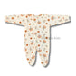 Footed Rompers 0-3M - Forest
