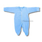 Footed Rompers 0-3M - Blue