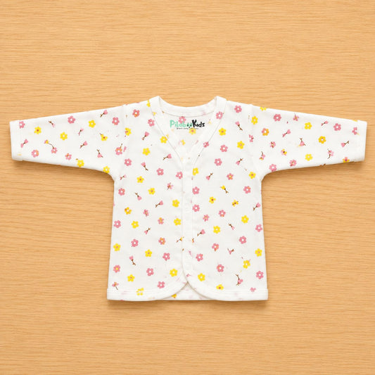 Cotton Full sleeve Jabla 3-6M - Florals