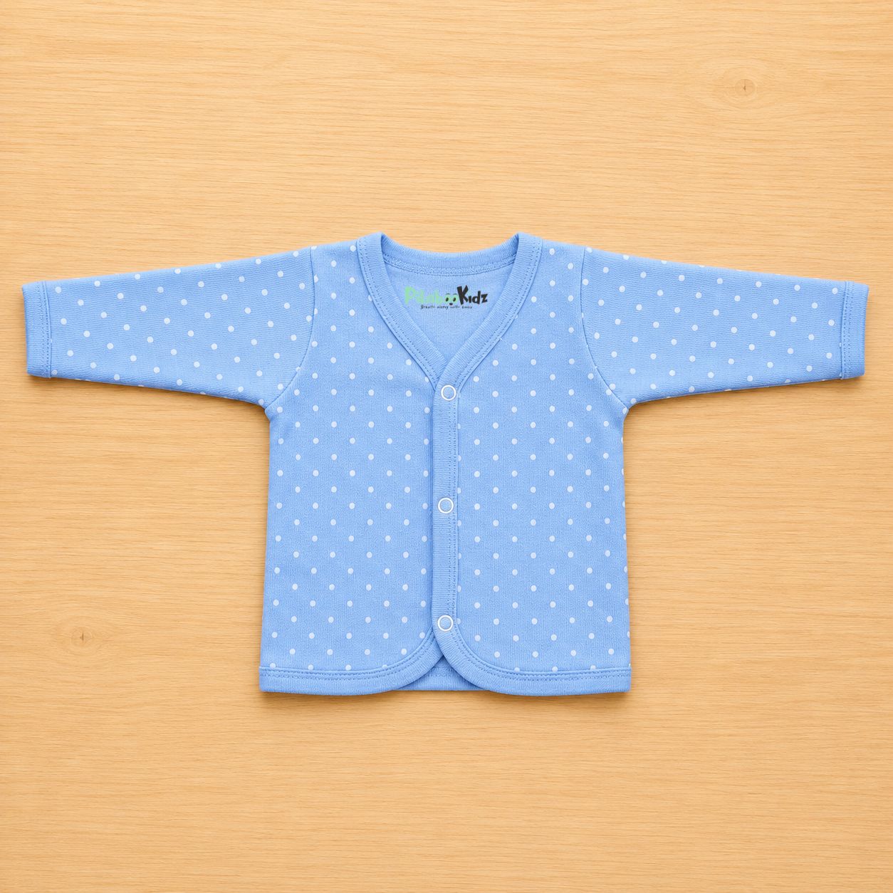 Cotton Full sleeve Jabla 3-6M - Blue