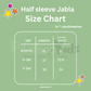 Muslin Half sleeve Button Jabla - Pack of 5 (Random)