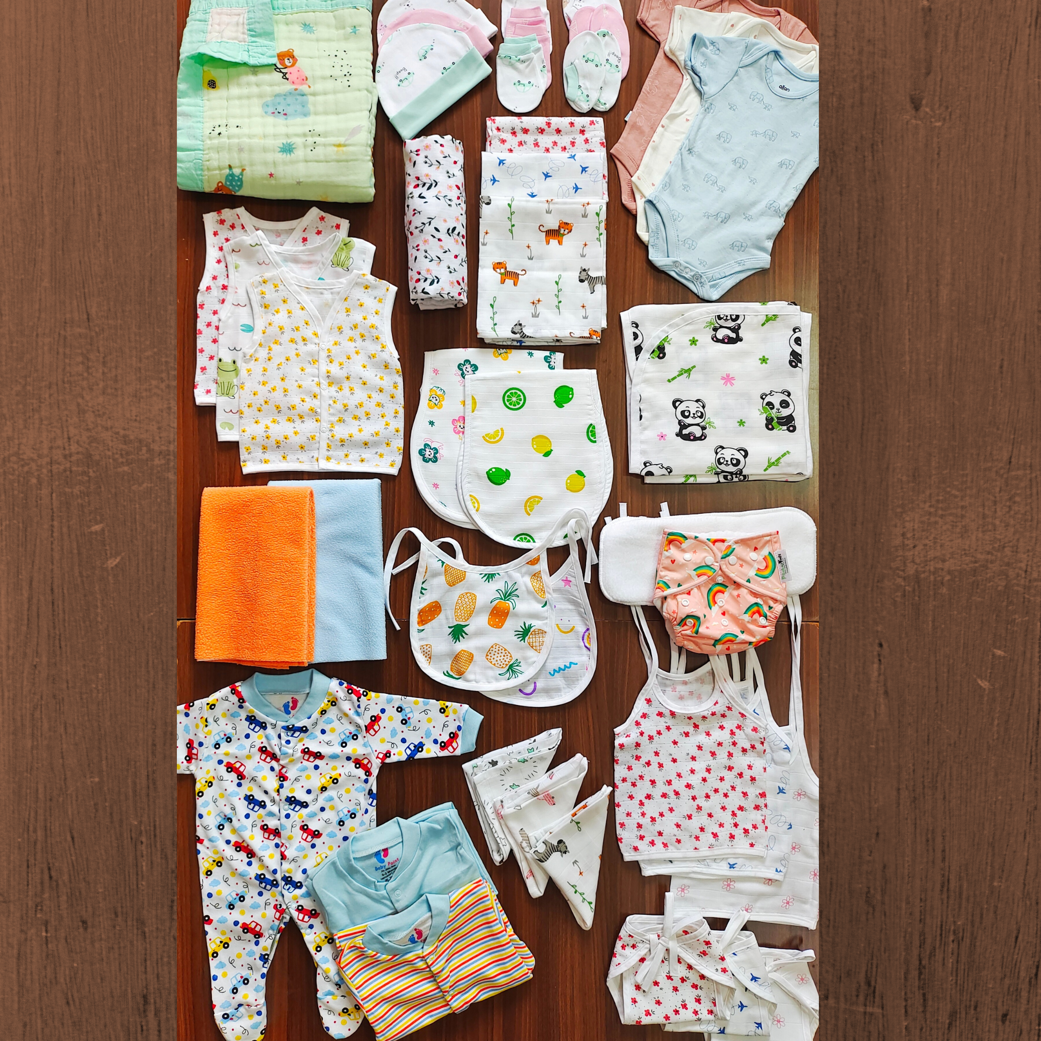 Newborn Complete Kit Complete Newborn Hospital kit without beddings – Pikaboo Kidz