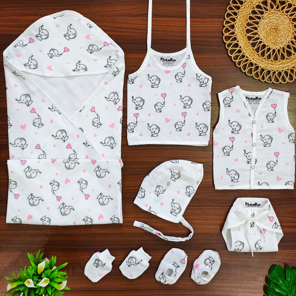 Newborn / Hospital kit / Gift set - Elephants