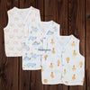 Muslin Button Jabla 0-3M Combo of 3 Pack