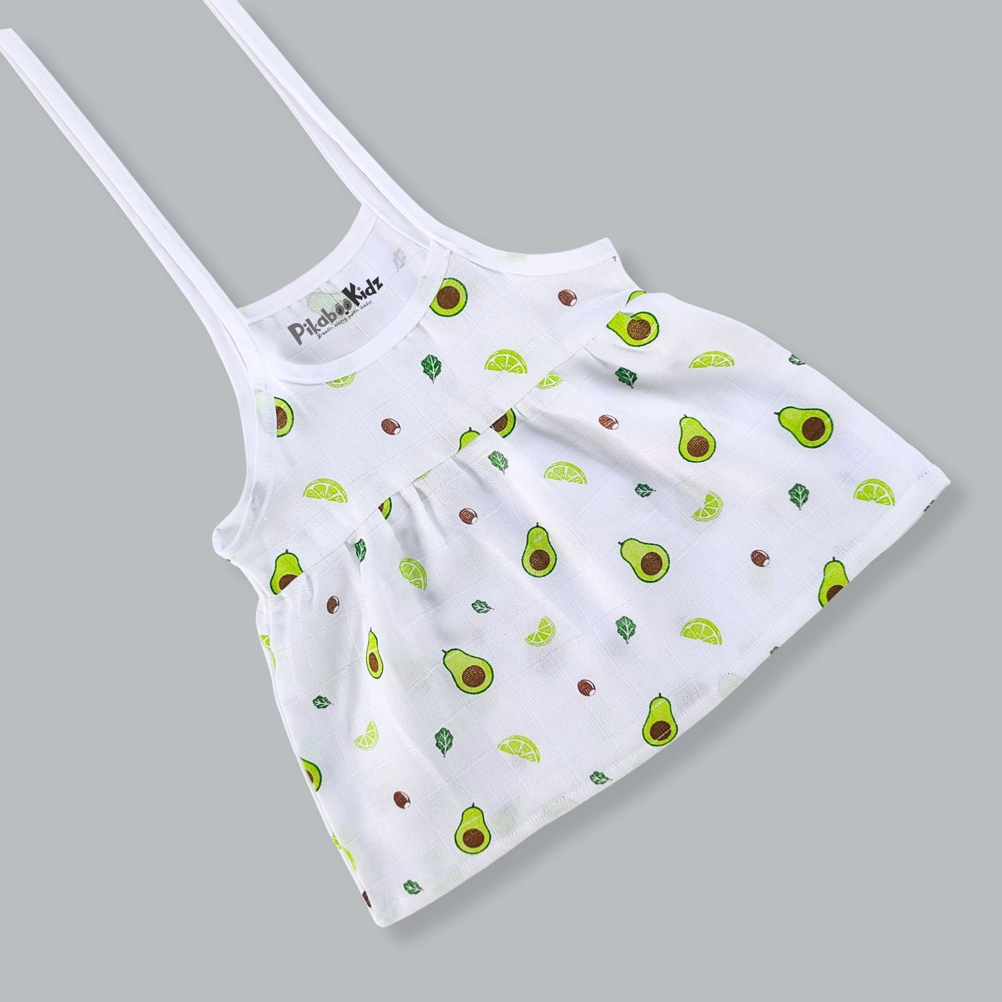 Knot Frock 0-3M – Avacado