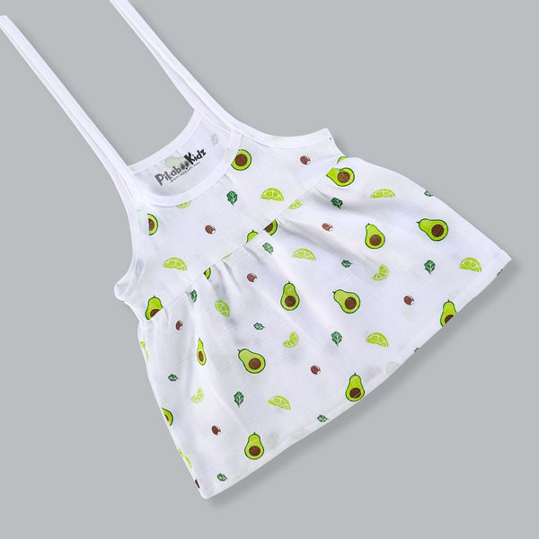 Knot Frock 0-3M – Avacado