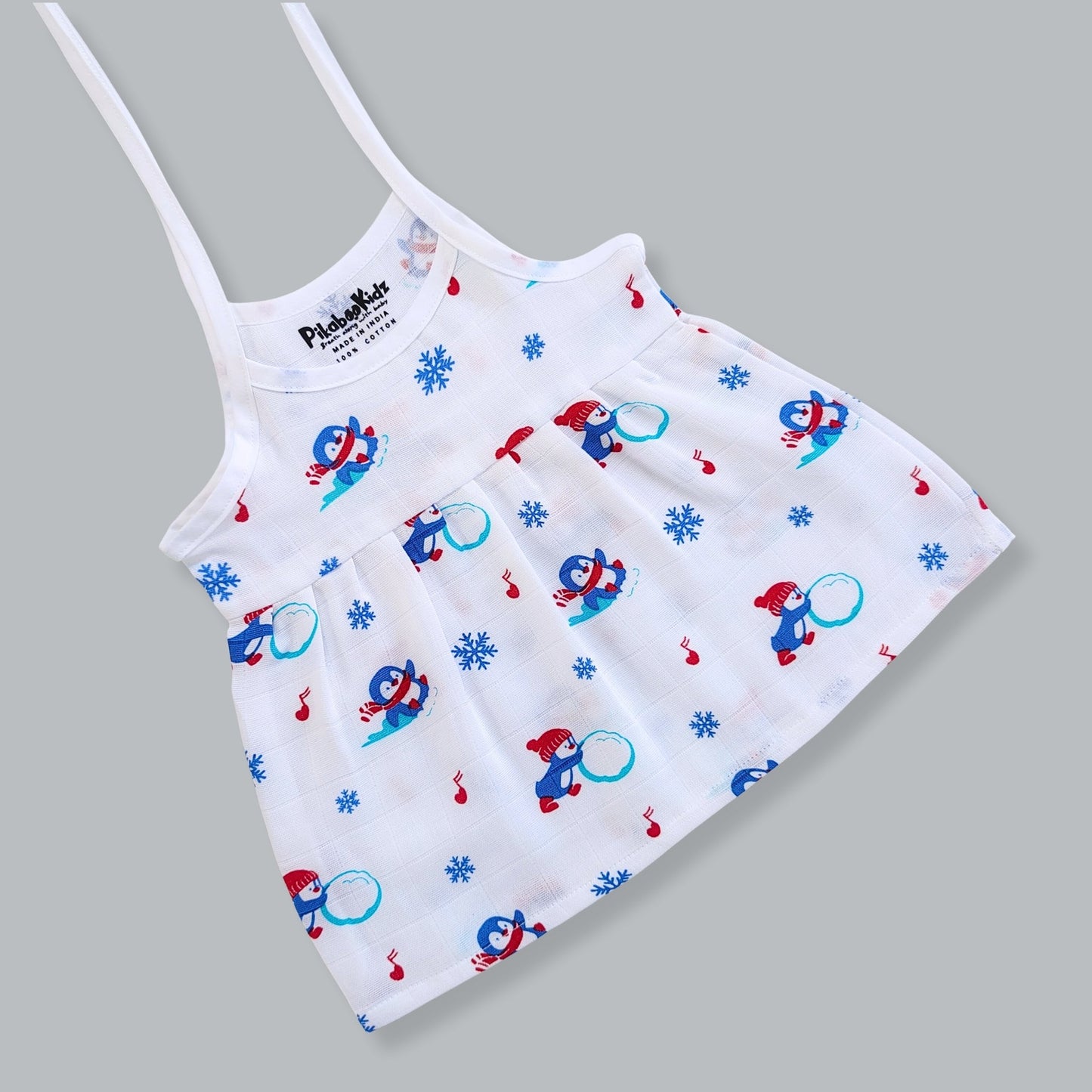 Knot Frock 0-3M – Penquins