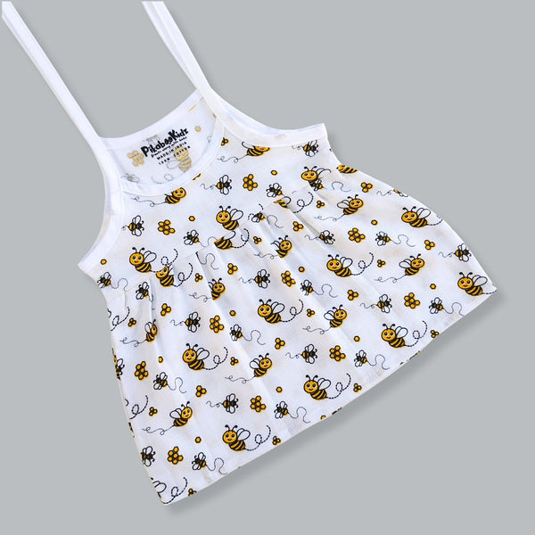 Knot Frock 0-3M – Honey Bees