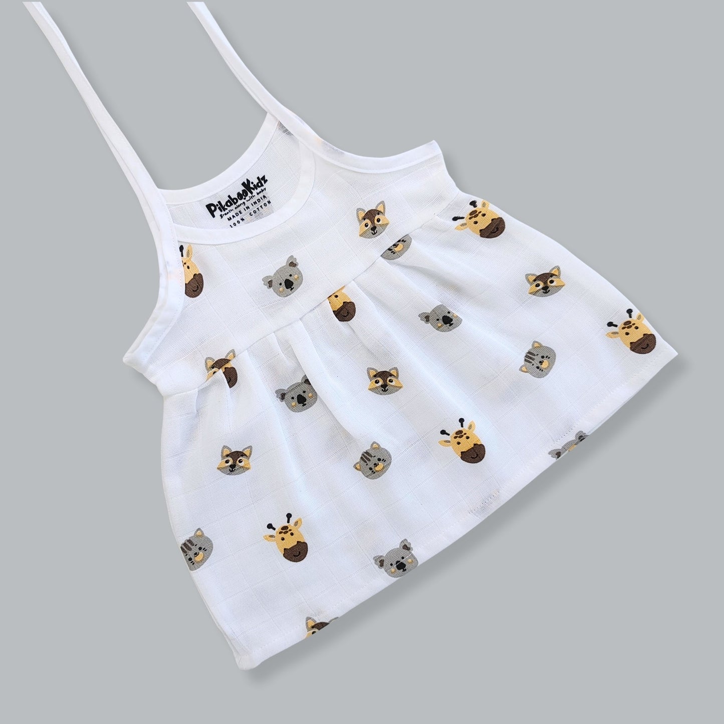 Knot Frock 0-3M – Animals