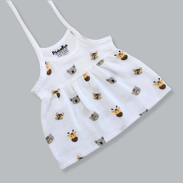 Knot Frock 0-3M – Animals