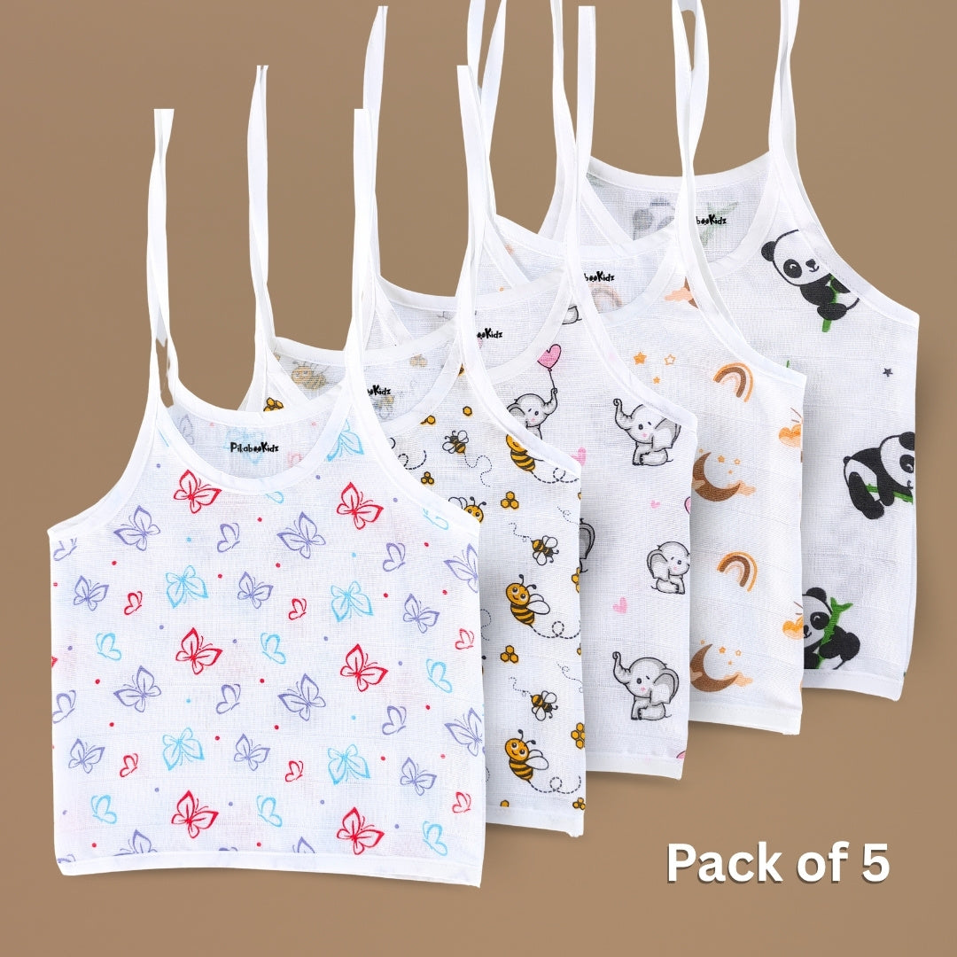 Muslin Knot Jabla 0-3M Combo of 5 (1)