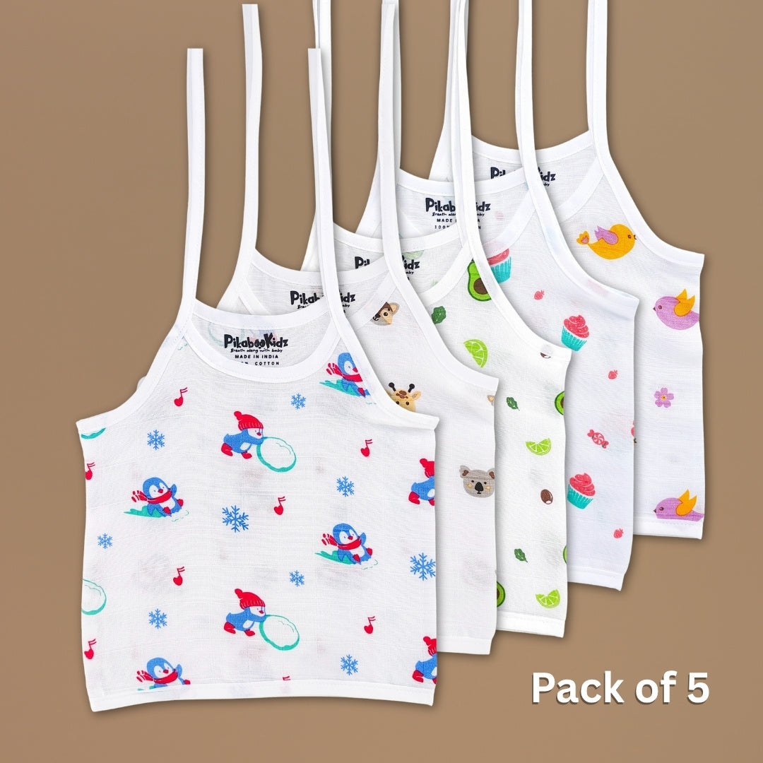 Muslin Knot Jabla 0-3M Combo of 5 (2)