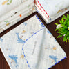 2 Layer Muslin Blanket in 85*85 cm - Whale