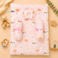 Muslin bed with Bolsters and pillow