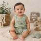Muslin Jabla & Shorts Set - Pastel green
