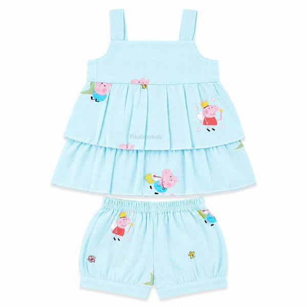 Muslin babygirl coords - peppa - alt view