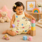 Muslin babygirl coords - Yellow bunny