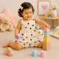 Muslin babygirl coords - Hearts