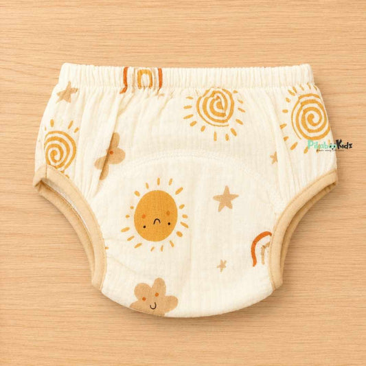Muslin padded underwear - Doodle