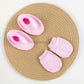 Mittens Booties Set – Pink
