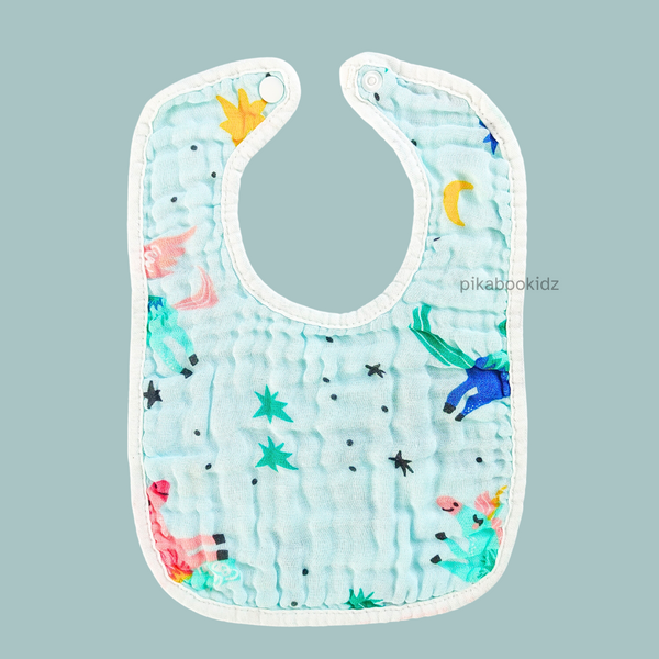 Muslin Bib - Unicorn
