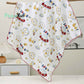 2 Layer Muslin Blanket in 85*85 cm - Space
