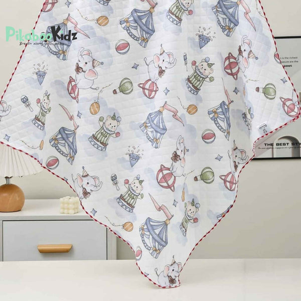 2 Layer Muslin Blanket in 85*85 cm - Circus - alt view