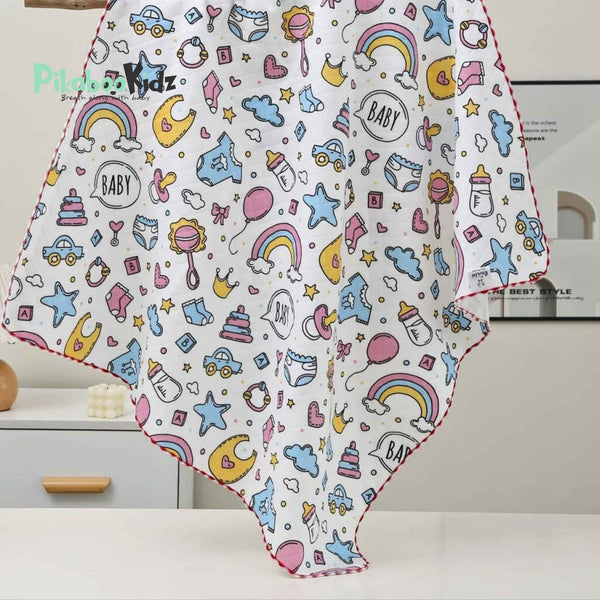 2 Layer Muslin Blanket in 85*85 cm - Baby products - alt view