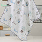 2 Layer Muslin Blanket in 85*85 cm - Panda