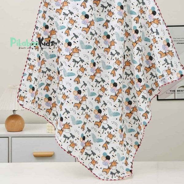 2 Layer Muslin Blanket in 85*85 cm - Bear - alt view