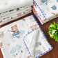 2 Layer Muslin Blanket in 85*85 cm - Romber teddy