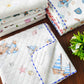 2 Layer Muslin Blanket in 85*85 cm - Sail