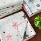 2 Layer Muslin Blanket in 85*85 cm - Stars