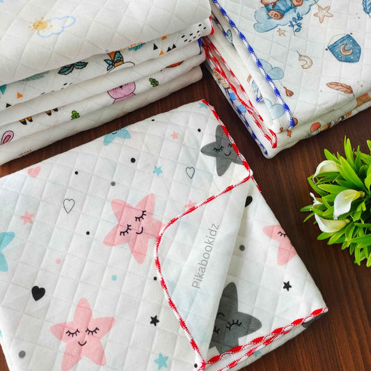2 Layer Muslin Blanket in 85*85 cm - Stars