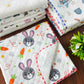 2 Layer Muslin Blanket in 85*85 cm - Bunny