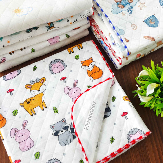 2 Layer Muslin Blanket in 85*85 cm - Deer