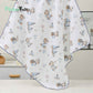 2 Layer Muslin Blanket in 85*85 cm - Sail