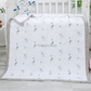 Muslin 6 layer Receiving Blanket - Grey