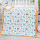 Muslin 6 layer Receiving Blanket - Jungle