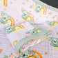 Muslin 6 layer Receiving Blanket Colors - Purple Koala