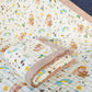 Muslin 6 layer Receiving Blanket Colors - Bear