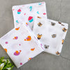 70*70 cms Combo of 3 Muslin towels (Random)