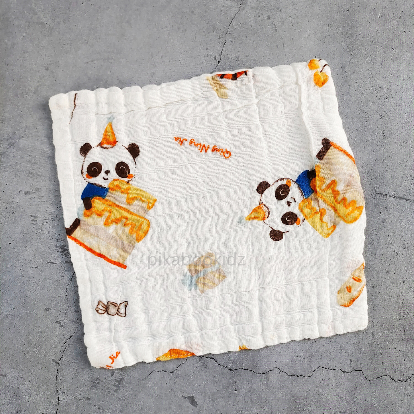 6 layer Muslin Washcloth Combo of Any 5 (Assorted)