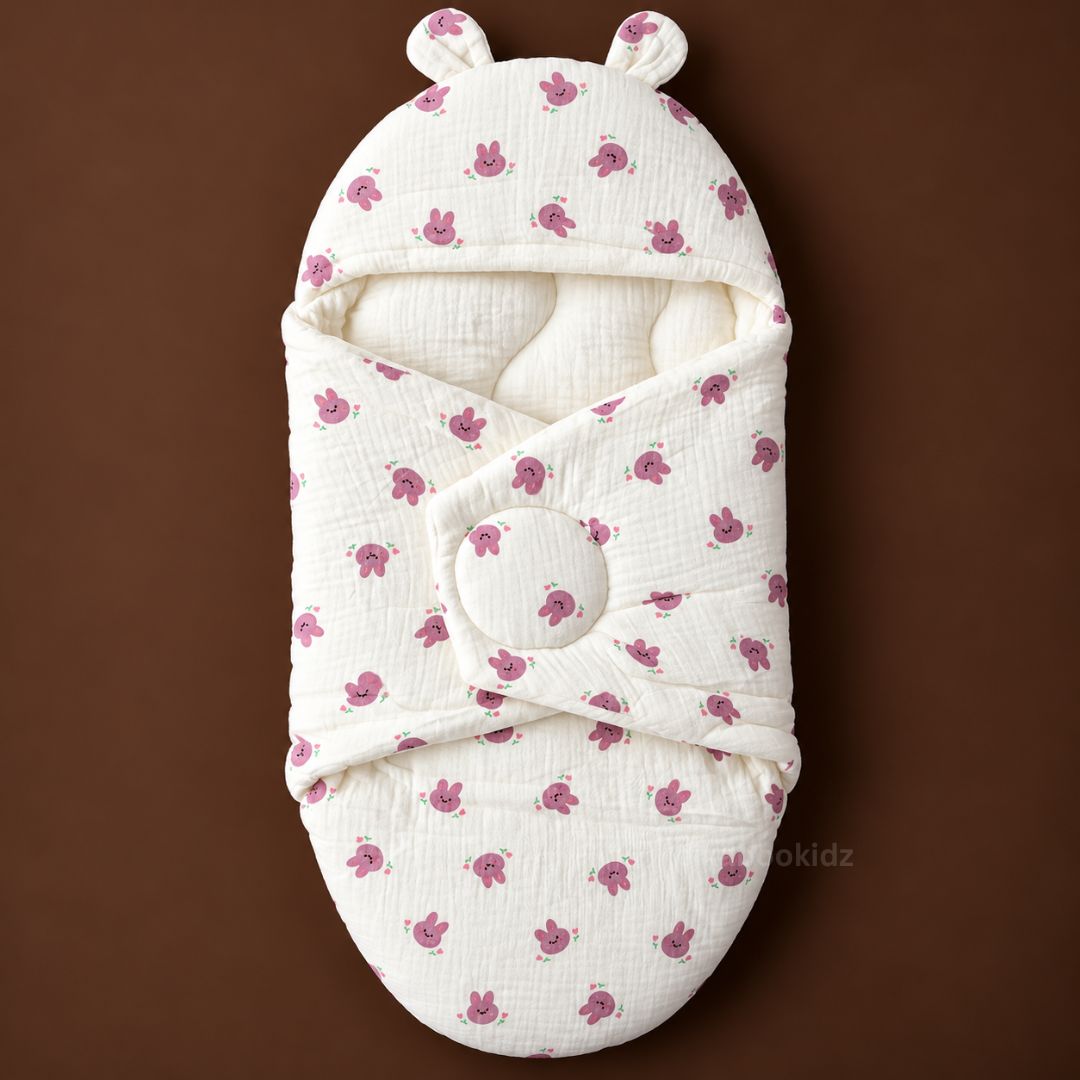 Muslin Baby Sleep Nest - Pikabookidz