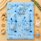 Muslin bed with Bolsters and pillow