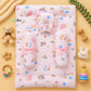 Muslin bed with Bolsters and pillow