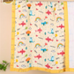 Muslin 6 layer Receiving Blanket Colors - Rainbow