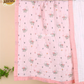 Muslin 6 layer Receiving Blanket Colors - Elephant
