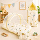 Muslin Carry Nest + Net Bed Combo - Yellow